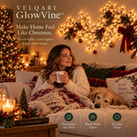 Velqari GlowVine™ Flexible Branch Christmas Wall Light