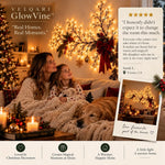 Velqari GlowVine™ Flexible Branch Christmas Wall Light