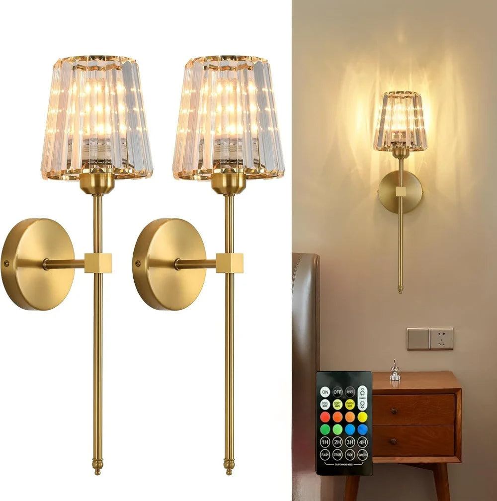 Colorful Rechargeable Wall Light