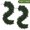Velqari™ EverCedar Real-Touch Christmas Garland Set