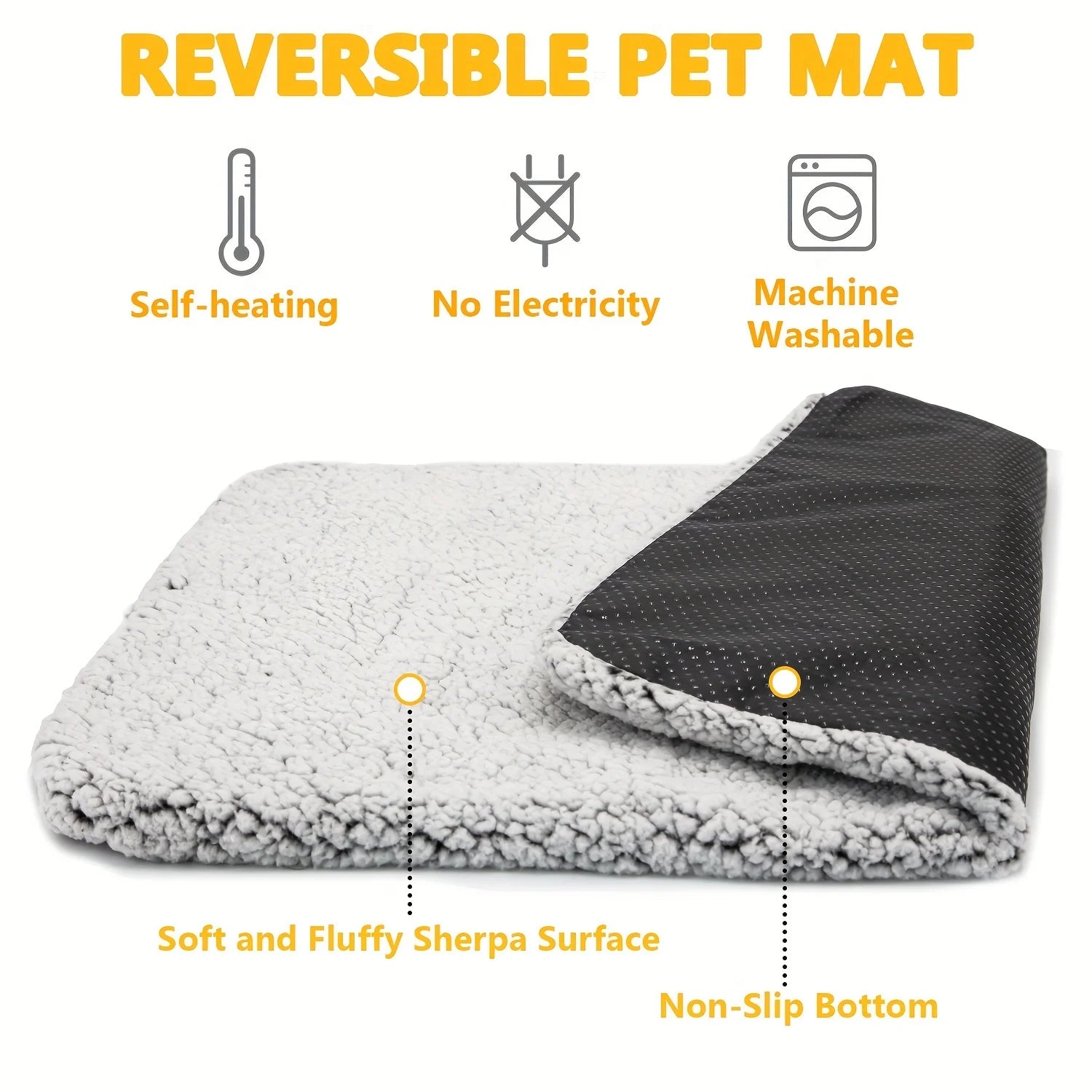 Cozy Self-Warming Pet Blanket