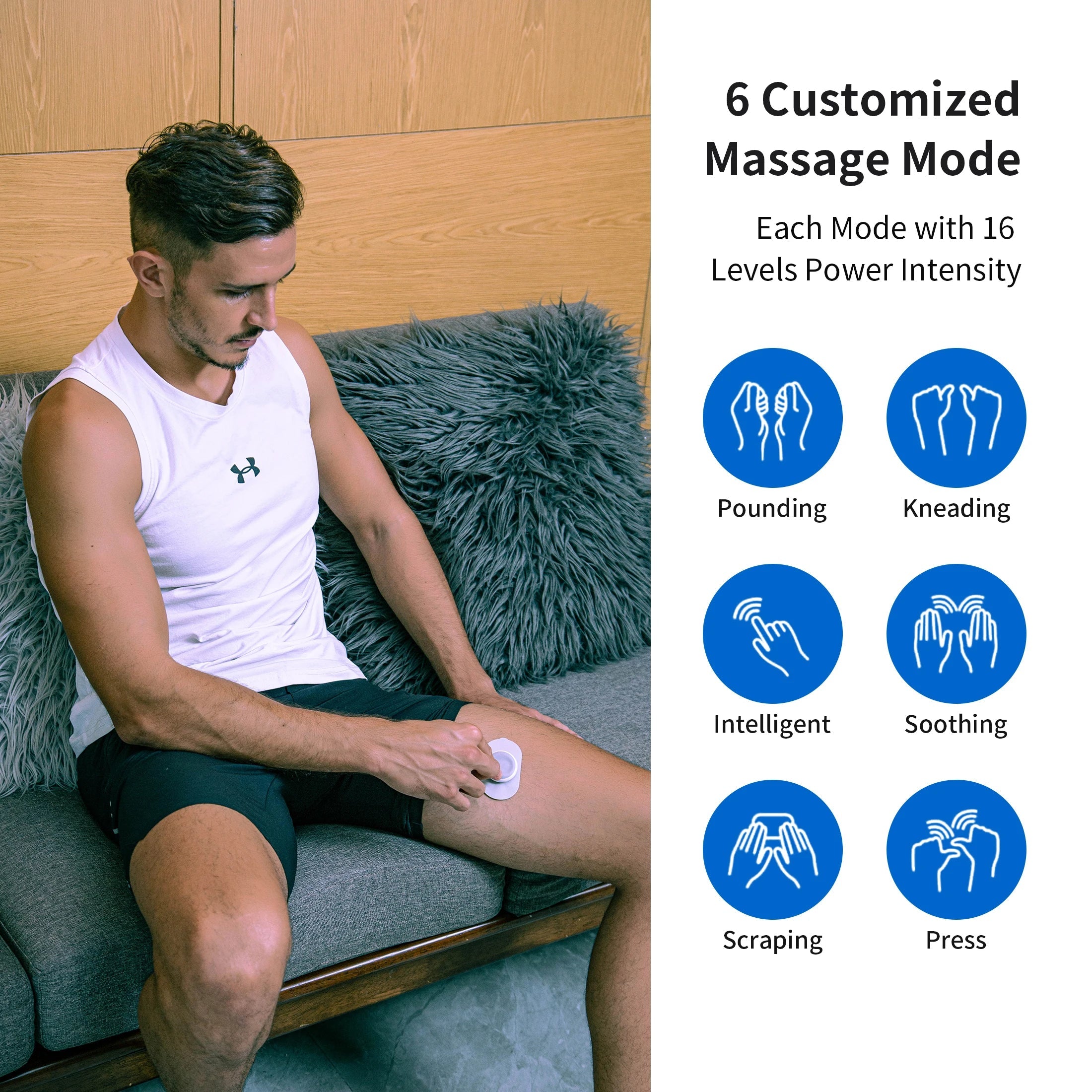 Relaxing Portable Pulse Massager