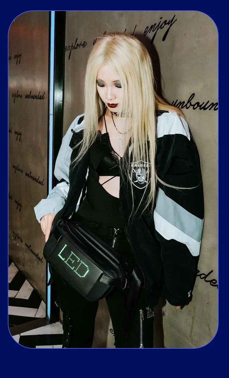 Smart Sling Bag with LED Display