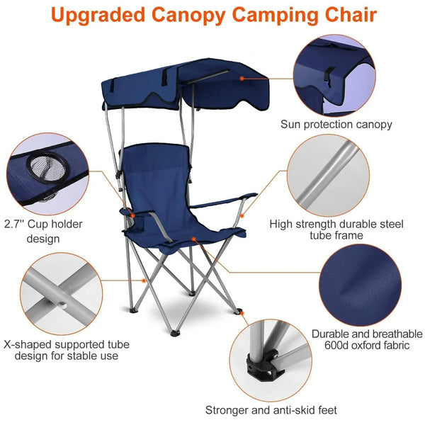 Ultimate Sun Shade Camping Chair