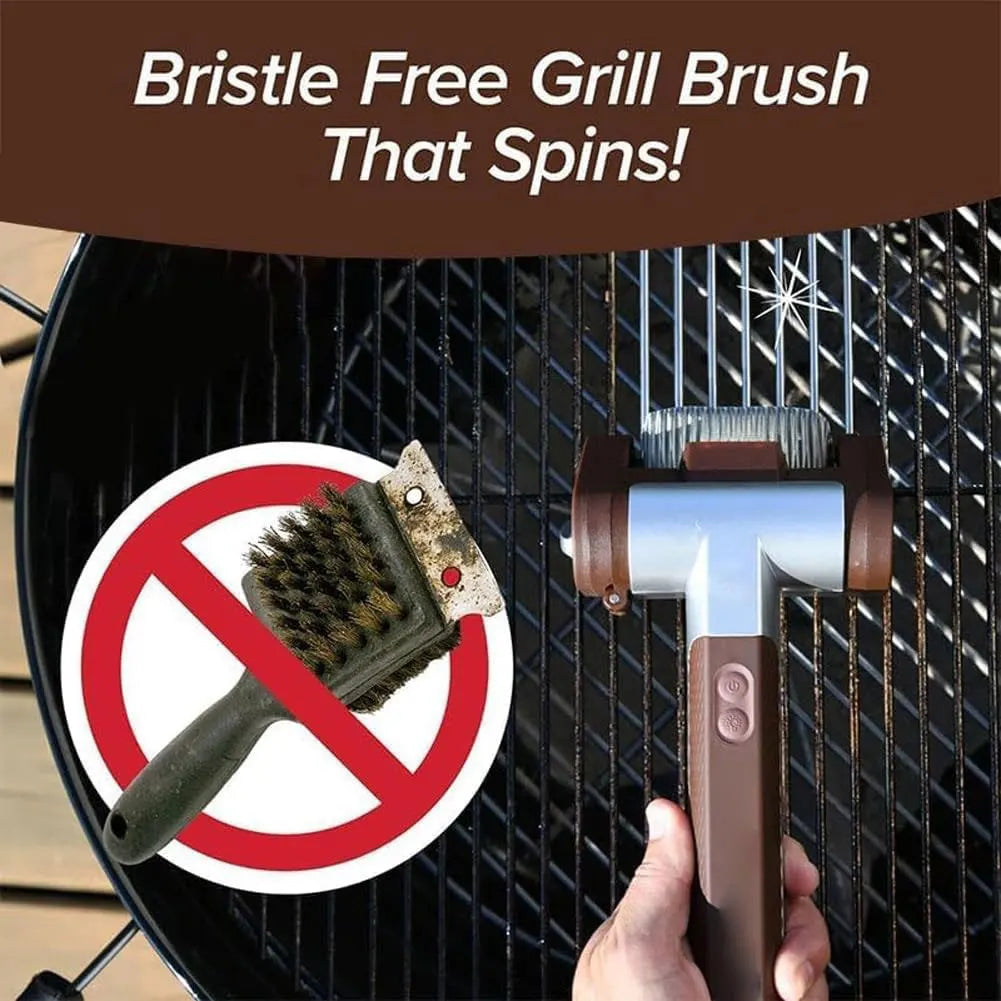 Effortless Grill Cleaning Roller