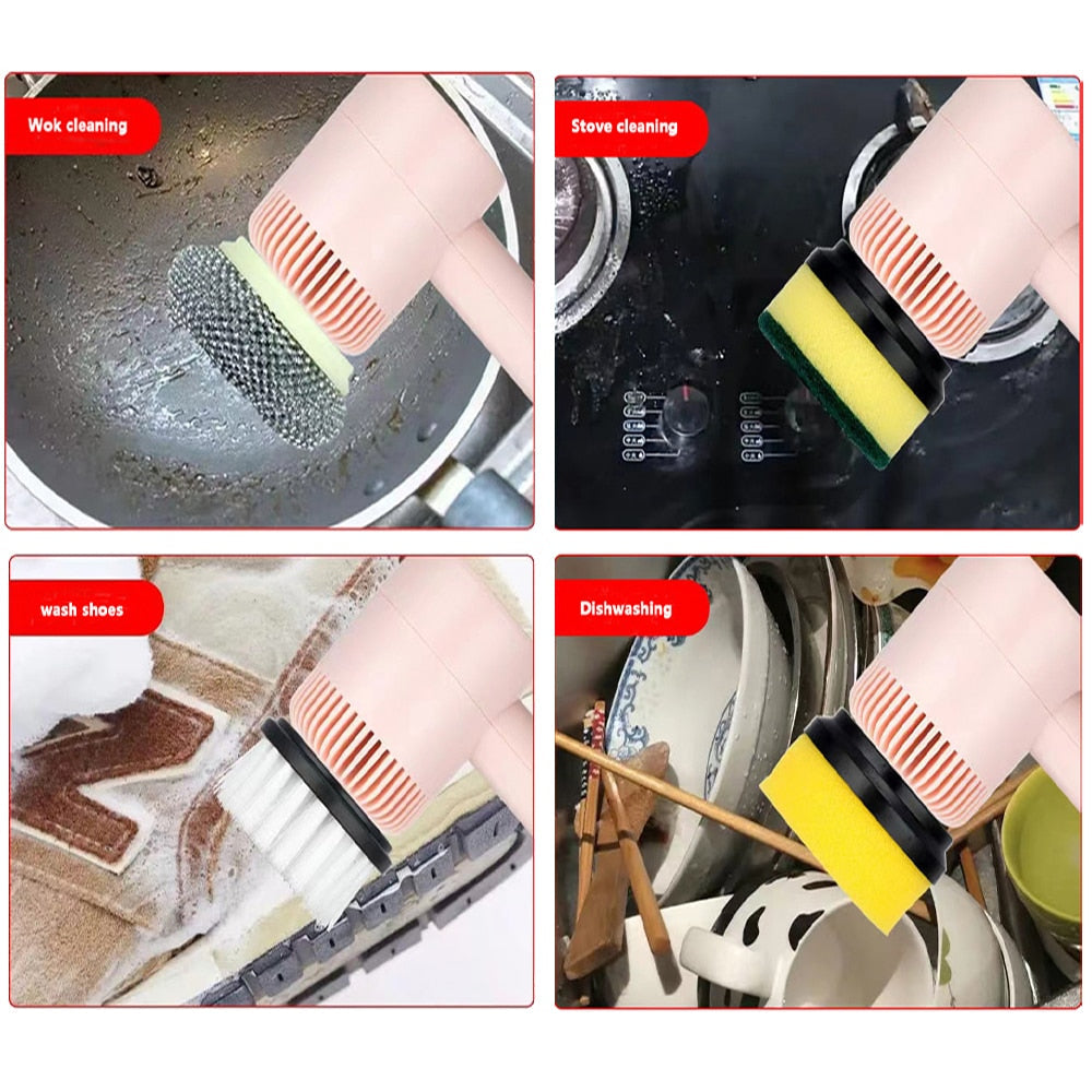 Smart Spin Cleaning Brush