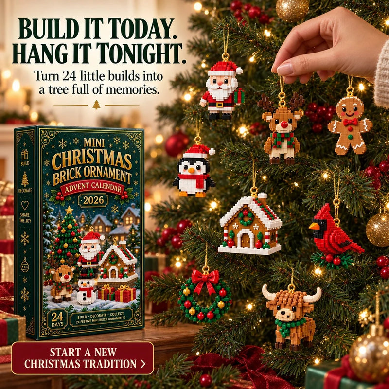 Mini Christmas Ornament Advent Calendar