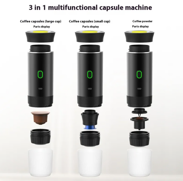 Compact Capsule Coffee Brewer