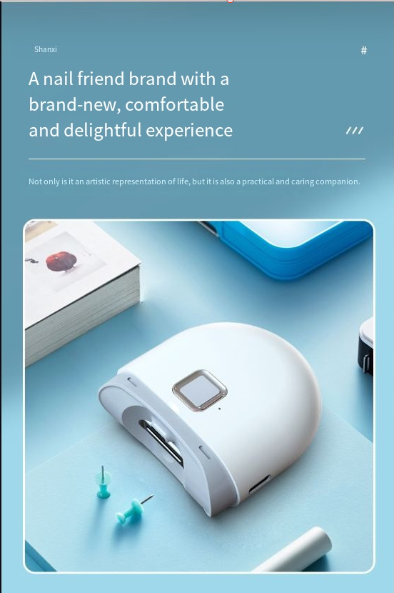 Smart Nail Trimmer with Light