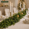Velqari™ EverCedar Real-Touch Christmas Garland Set